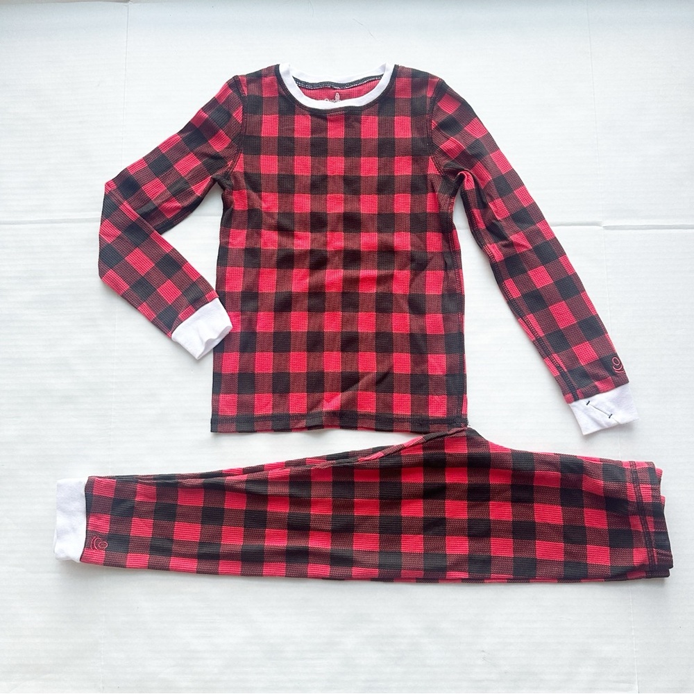 Cuddl Duds Thermal Warm Base Layers L/ S
Crew Legging Set In Red Buffalo Check